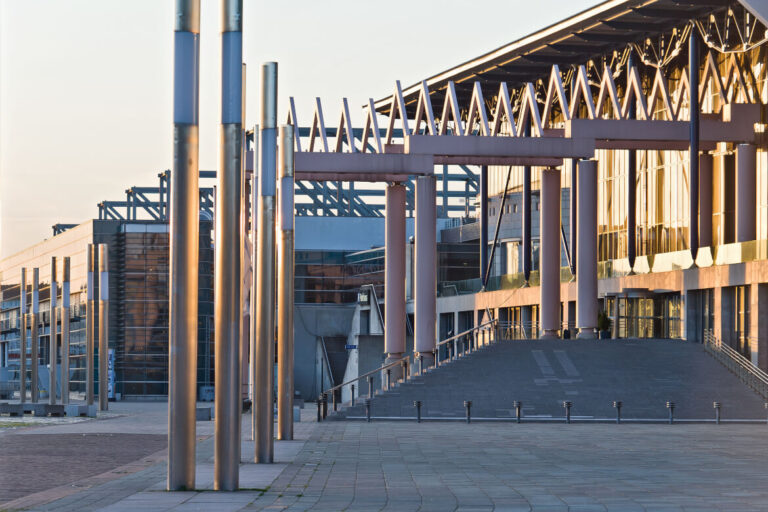 Congress Centrum Bremen (CCB) in der Abendsonne